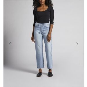 Rachel High Rise Loose Leg Jeans